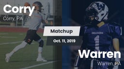Matchup: Corry vs. Warren  2019