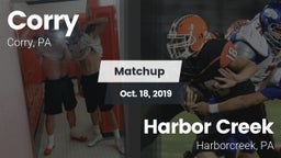 Matchup: Corry vs. Harbor Creek  2019