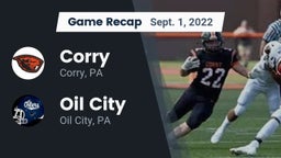 Recap: Corry  vs. Oil City  2022