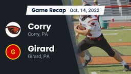 Recap: Corry  vs. Girard  2022