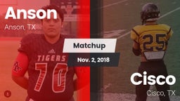 Matchup: Anson vs. Cisco  2018