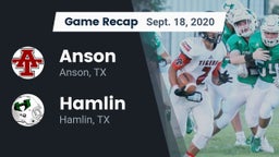 Recap: Anson  vs. Hamlin  2020
