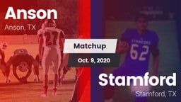 Matchup: Anson vs. Stamford  2020