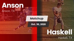 Matchup: Anson vs. Haskell  2020