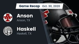Recap: Anson  vs. Haskell  2020