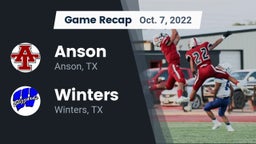 Recap: Anson  vs. Winters  2022