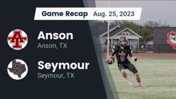 Recap: Anson  vs. Seymour  2023