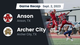 Recap: Anson  vs. Archer City  2023