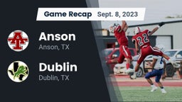 Recap: Anson  vs. Dublin  2023