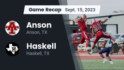Recap: Anson  vs. Haskell  2023