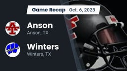 Recap: Anson  vs. Winters  2023