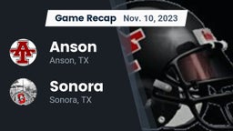 Recap: Anson  vs. Sonora  2023