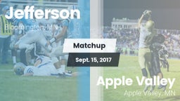 Matchup: Jefferson vs. Apple Valley  2017