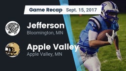 Recap: Jefferson  vs. Apple Valley  2017