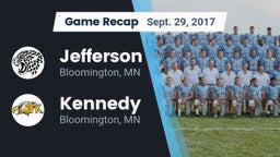 Recap: Jefferson  vs. Kennedy  2017