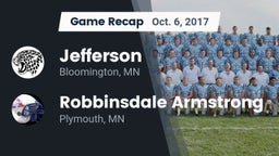 Recap: Jefferson  vs. Robbinsdale Armstrong  2017