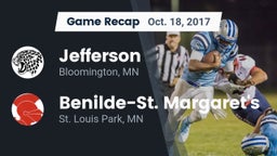 Recap: Jefferson  vs. Benilde-St. Margaret's  2017
