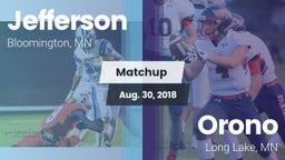 Matchup: Jefferson vs. Orono  2018
