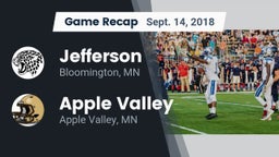 Recap: Jefferson  vs. Apple Valley  2018