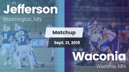 Matchup: Jefferson vs. Waconia  2018