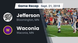 Recap: Jefferson  vs. Waconia  2018