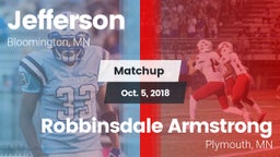 Matchup: Jefferson vs. Robbinsdale Armstrong  2018