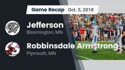 Recap: Jefferson  vs. Robbinsdale Armstrong  2018