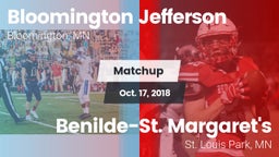 Matchup: Jefferson vs. Benilde-St. Margaret's  2018