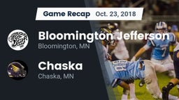 Recap: Bloomington Jefferson  vs. Chaska  2018