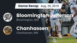 Recap: Bloomington Jefferson  vs. Chanhassen  2019