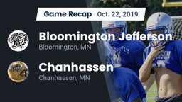Recap: Bloomington Jefferson  vs. Chanhassen  2019