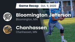 Recap: Bloomington Jefferson  vs. Chanhassen  2020