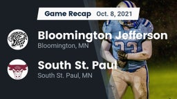 Recap: Bloomington Jefferson  vs. South St. Paul  2021