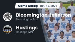 Recap: Bloomington Jefferson  vs. Hastings  2021