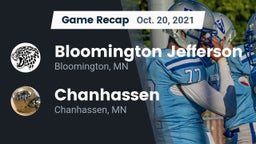 Recap: Bloomington Jefferson  vs. Chanhassen  2021