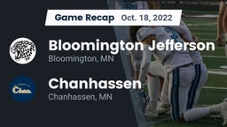 Recap: Bloomington Jefferson  vs. Chanhassen  2022