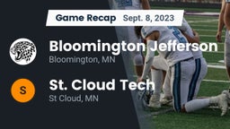 Recap: Bloomington Jefferson  vs. St. Cloud Tech 2023