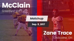 Matchup: McClain vs. Zane Trace  2017