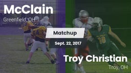 Matchup: McClain vs. Troy Christian  2017
