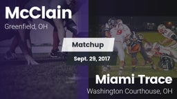 Matchup: McClain vs. Miami Trace  2017