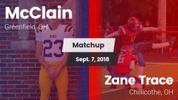 Matchup: McClain vs. Zane Trace  2018