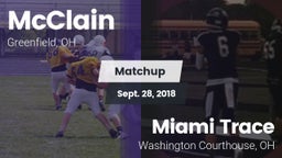 Matchup: McClain vs. Miami Trace  2018