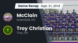 Recap: McClain  vs. Troy Christian  2018