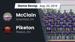 Recap: McClain  vs. Piketon  2019
