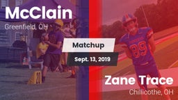 Matchup: McClain vs. Zane Trace  2019