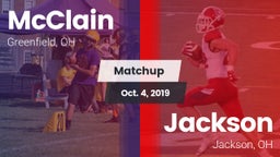 Matchup: McClain vs. Jackson  2019