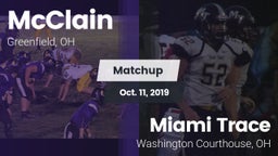Matchup: McClain vs. Miami Trace  2019