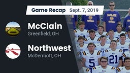 Recap: McClain  vs. Northwest  2019