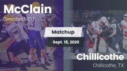 Matchup: McClain vs. Chillicothe  2020