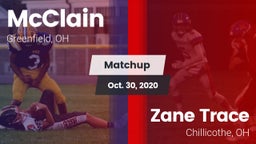 Matchup: McClain vs. Zane Trace  2020
